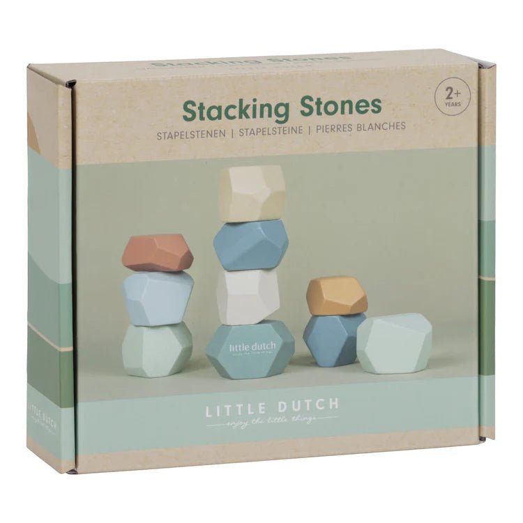 Little Dutch: Little Dutch Stacking stones - Forest Friends - Acorn & Pip_Little Dutch