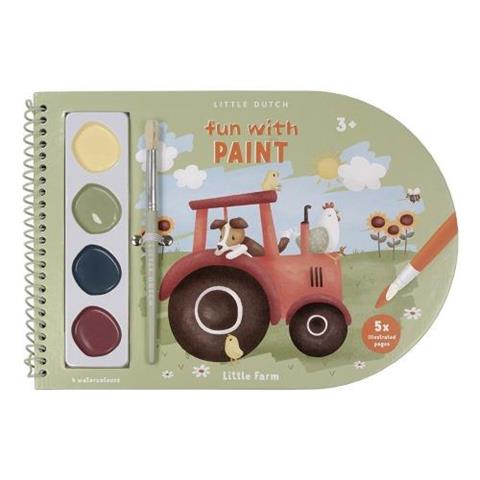 Little Dutch: Paint Book - Little Farm - Acorn & Pip_Little Dutch