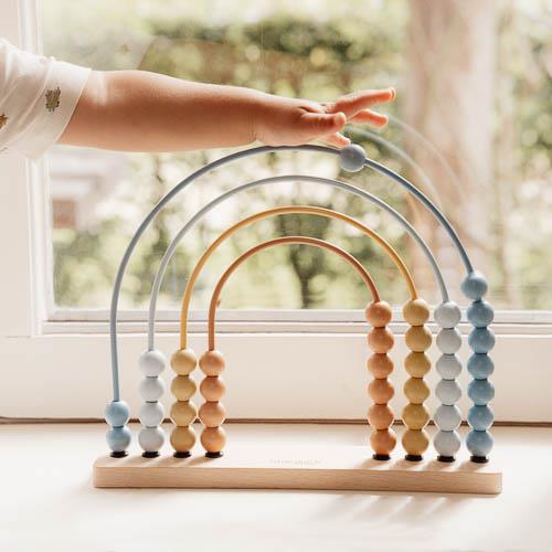 Little Dutch: Rainbow Abacus - Forest Friends - Acorn & Pip_Little Dutch