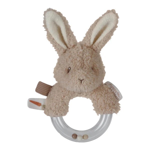 Little Dutch: Ring Rattle - Baby Bunny - Acorn & Pip_Little Dutch