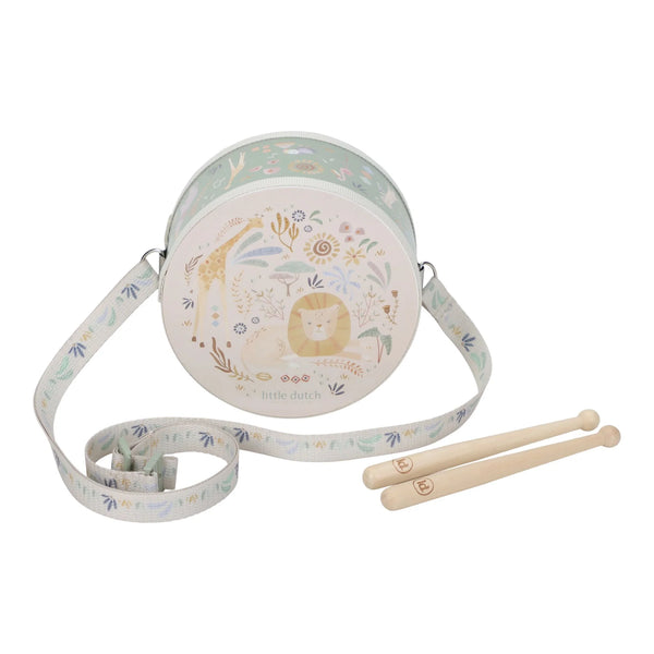 Little Dutch Safari Friends Kids Music Drum