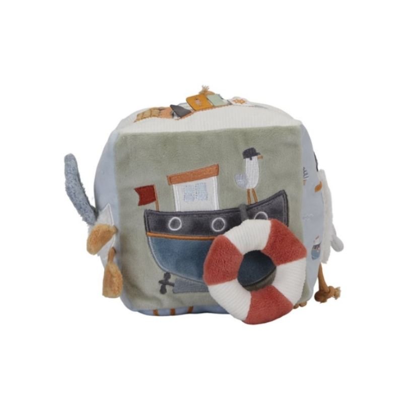 Little Dutch: Sailors Bay Soft Activity Cube - Acorn & Pip_Little Dutch