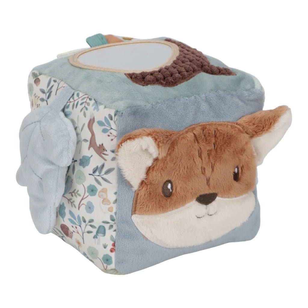 Little Dutch: Soft Activity Cube - Forest Friends - Acorn & Pip_Little Dutch