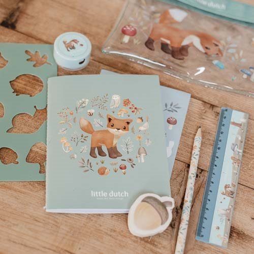 Little Dutch: Stationery Set - Forest Friends - Acorn & Pip_Little Dutch