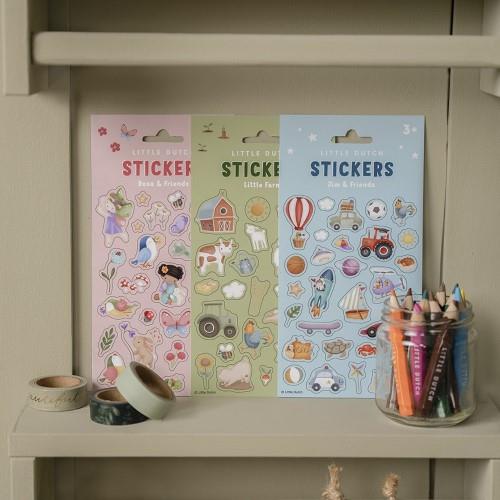 Little Dutch: Stickers - Rosa & Friends - Acorn & Pip_Little Dutch