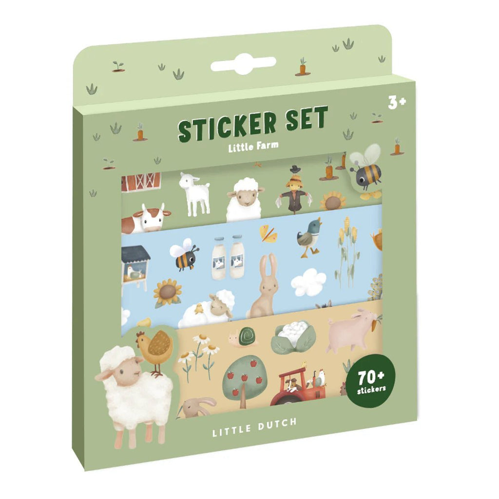 Little Dutch: Stickerset - Little Farm - Acorn & Pip_Little Dutch