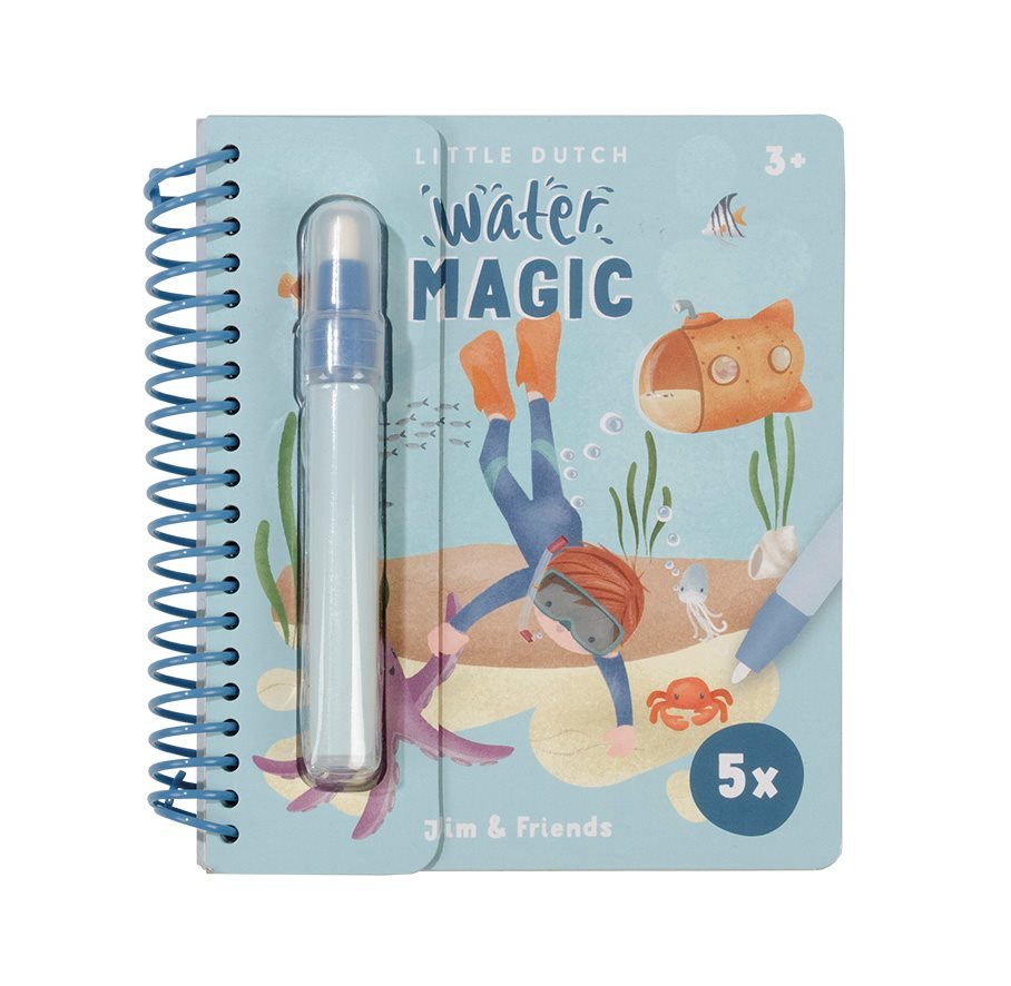 Little Dutch: Water reveal book - Jim & Friends - Acorn & Pip_Little Dutch