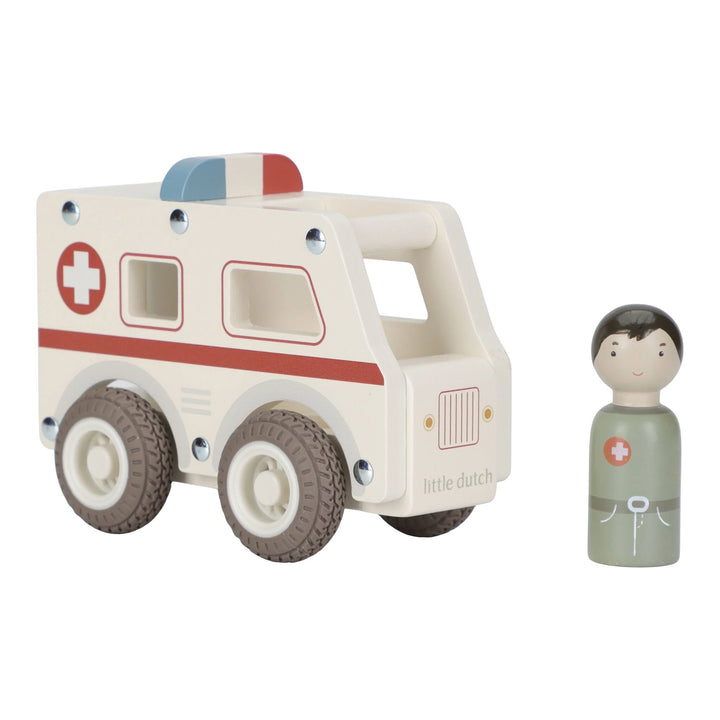 Little Dutch ambulance with peg doll