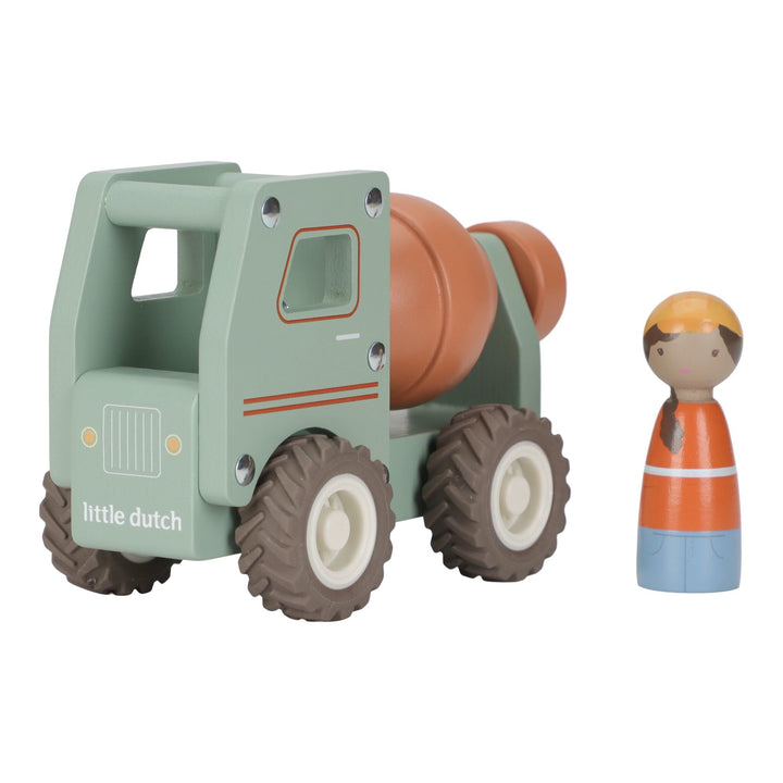 Little Dutch cement mixer truck and peg doll