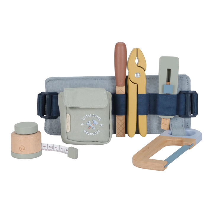 Little Dutch wooden tool belt set