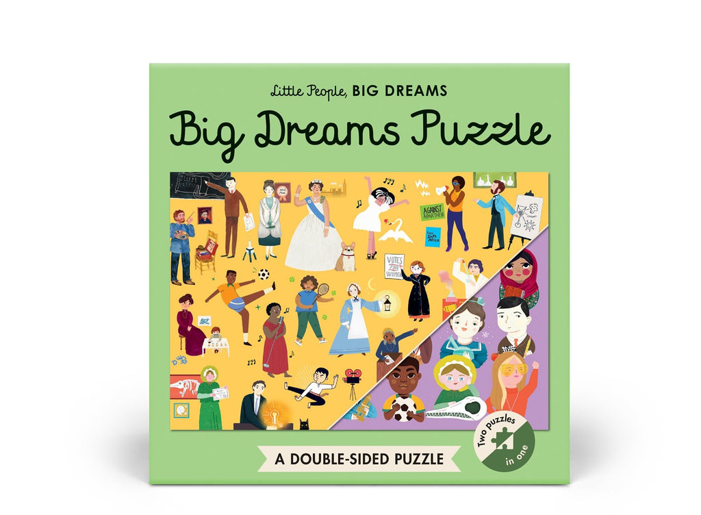 Little People Big Dreams Puzzle (100pc) Double Sided Puzzle - Acorn & Pip_Bookspeed