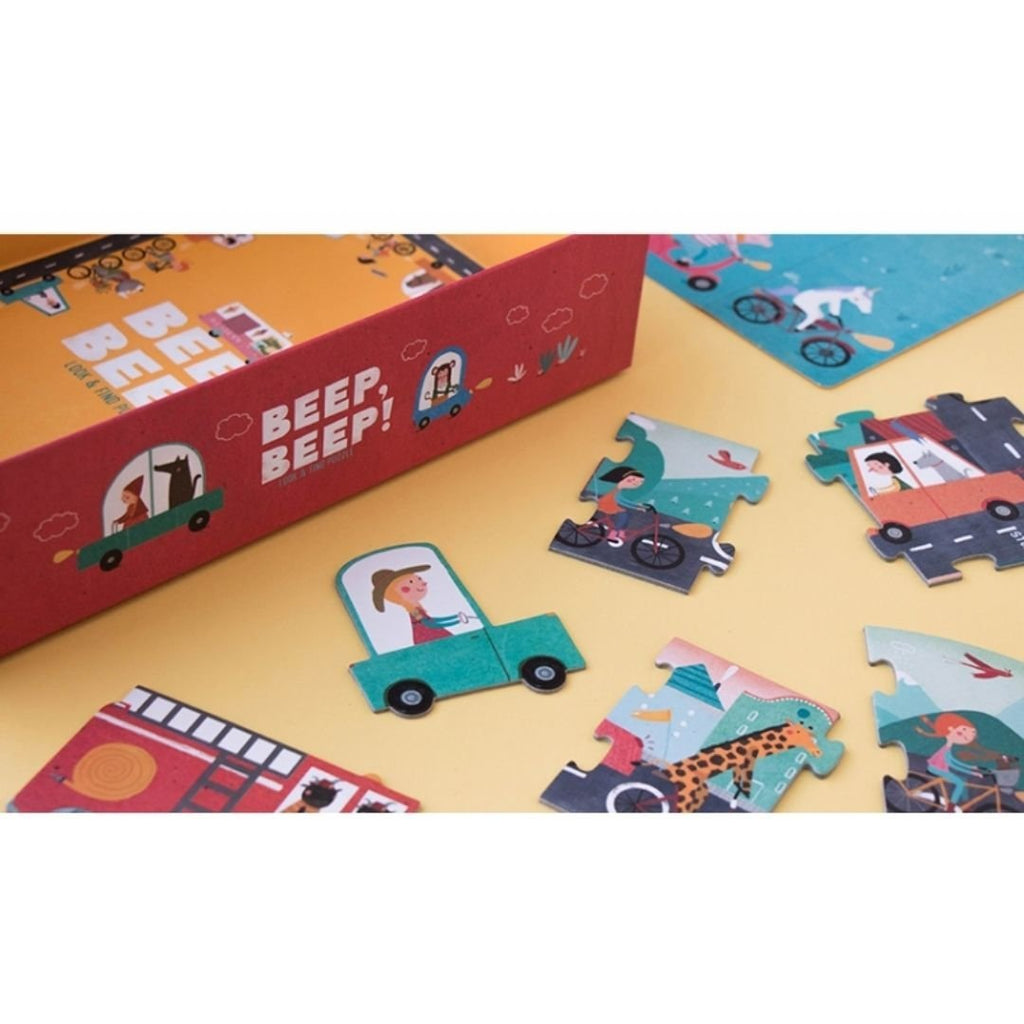 Londji: Puzzle - Beep! Beep! (48 Pieces) - Acorn & Pip_Londji