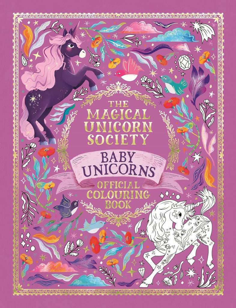 Magical Unicorn Society Colouring Book - Acorn & Pip_Bookspeed