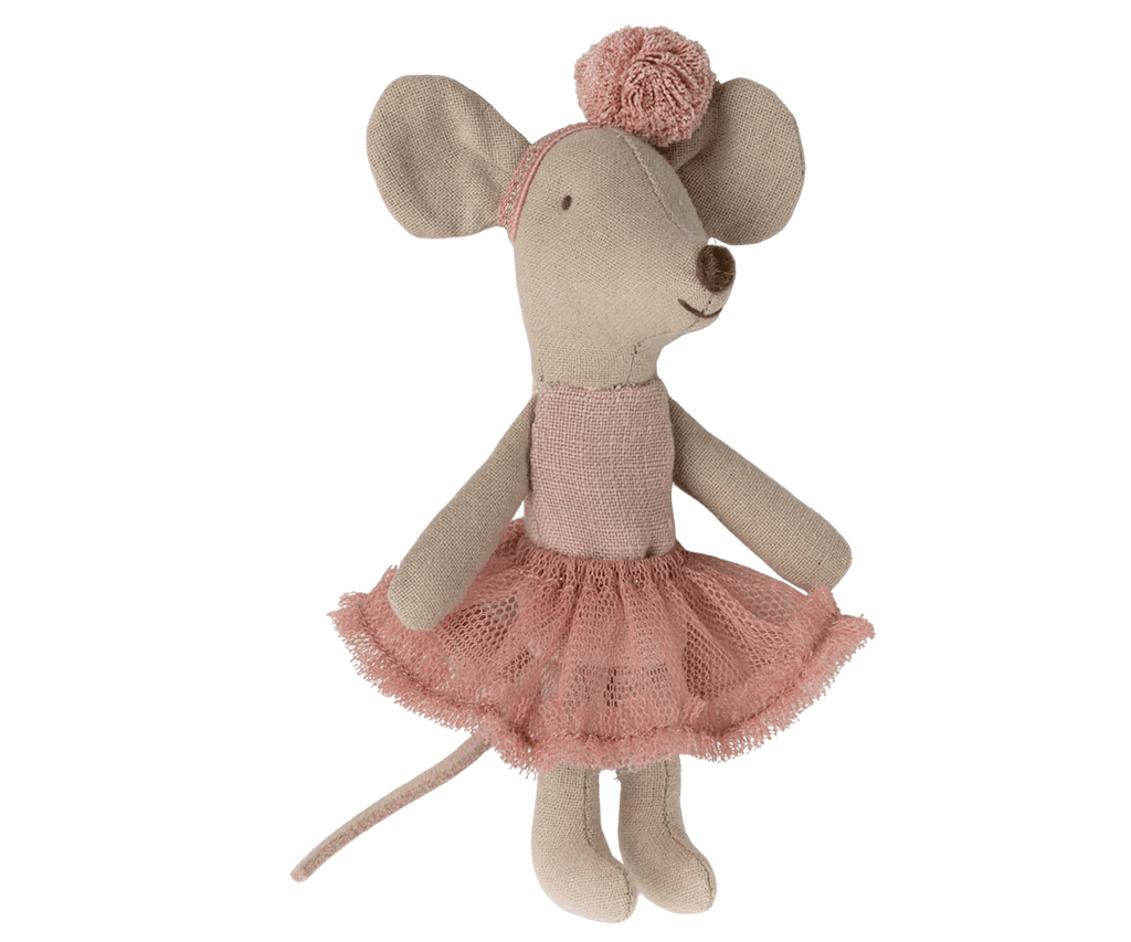 Maileg: Ballerina Mouse - Rose - Acorn & Pip_Maileg