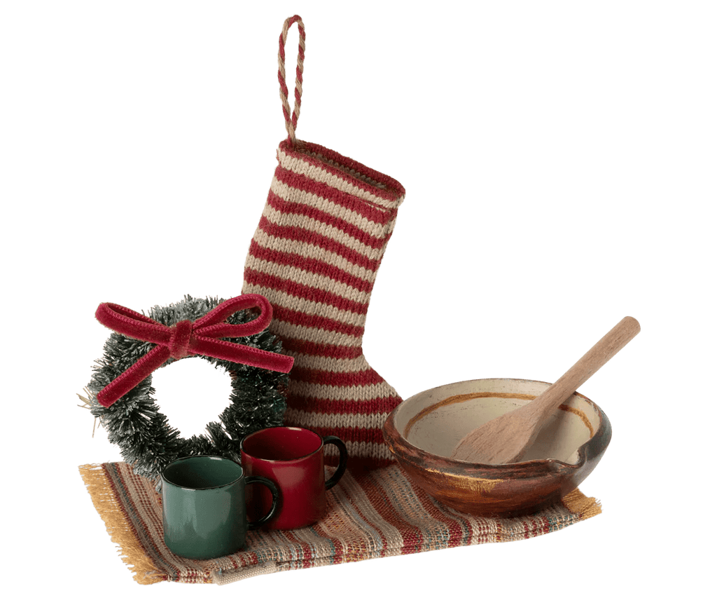 Maileg: Cosy Christmas Set - Acorn & Pip_Maileg