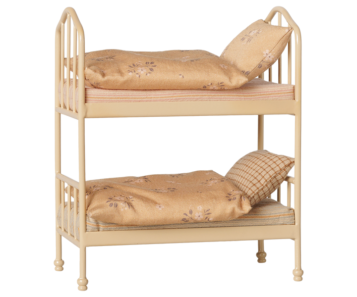 Maileg Mouse Bunk Bed – Wheat