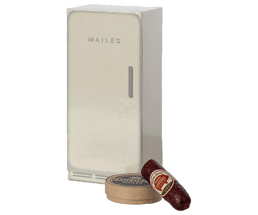 Maileg: Mouse - Fridge/Cooler - Acorn & Pip_Maileg