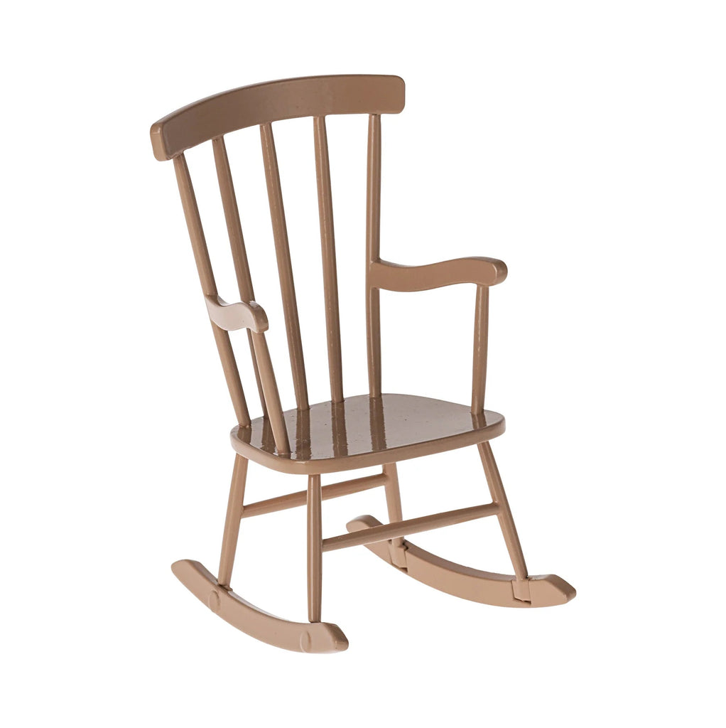 Maileg: Rocking Chair - Mouse / Dark Powder - Acorn & Pip_Maileg