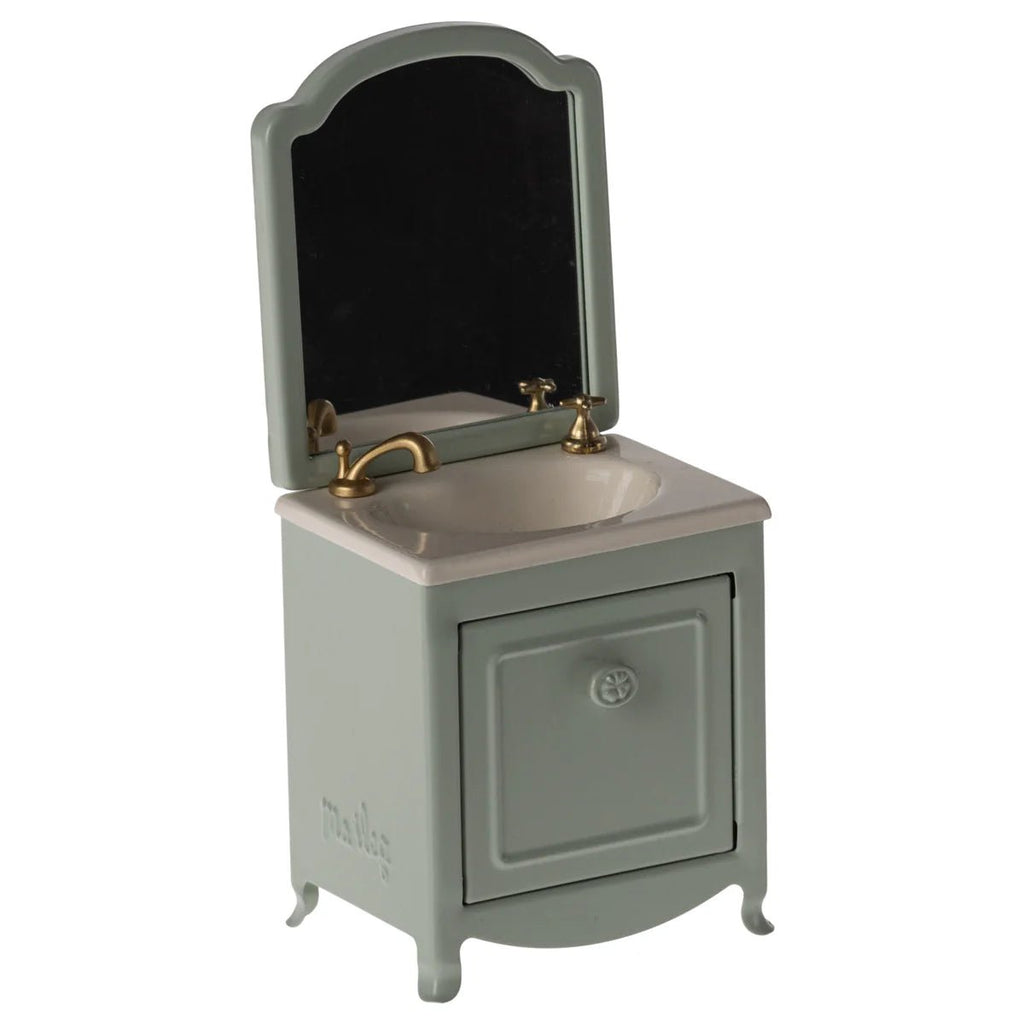 Maileg: Sink dresser, Mouse - Mint - Acorn & Pip_Maileg