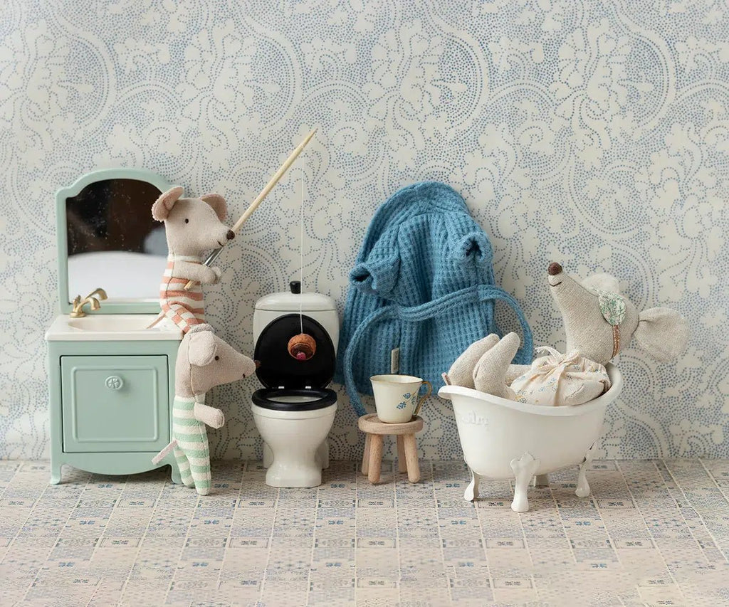 Maileg: Sink dresser, Mouse - Mint - Acorn & Pip_Maileg