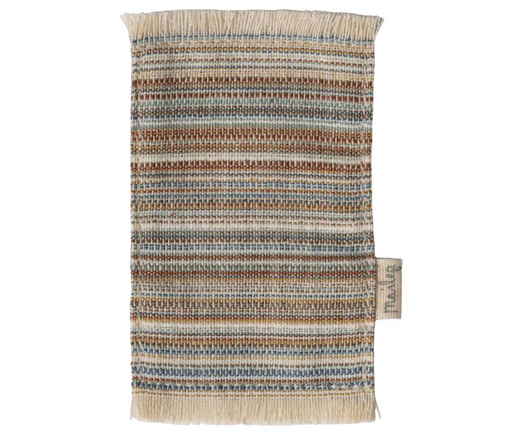 Maileg: Striped Rug - Small - Acorn & Pip_Maileg