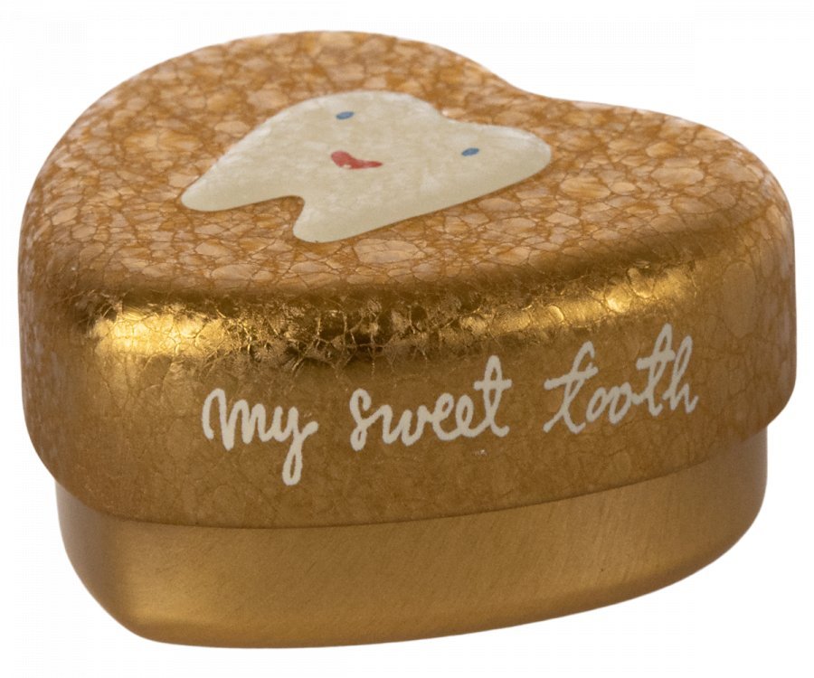 Maileg: Tooth Box - Gold - Acorn & Pip_Maileg