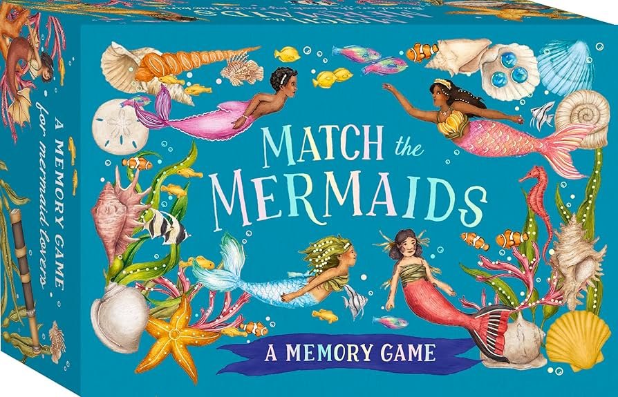 Match The Mermaids - A Memory Game - Acorn & Pip_Bookspeed