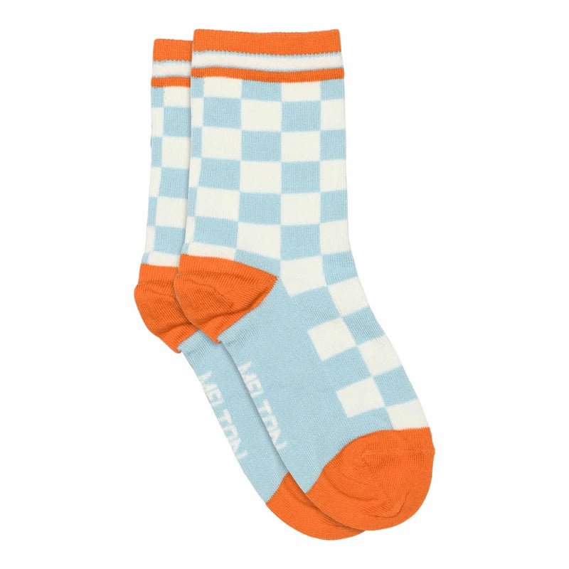 Melton: Race Socks - Sky Blue - Acorn & Pip_Melton