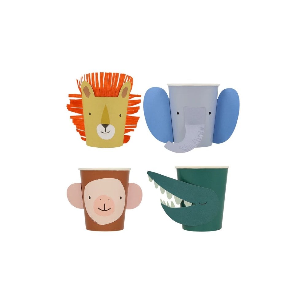 Meri Meri: Animal Parade Character Cups - Acorn & Pip_Meri Meri