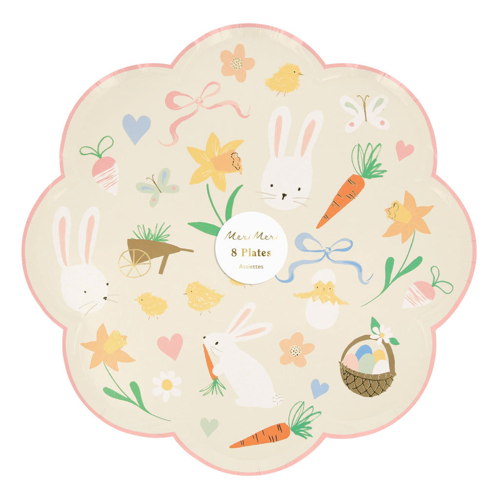 Meri Meri: Easter Icon Dinner Plates (x8) - Acorn & Pip_Meri Meri