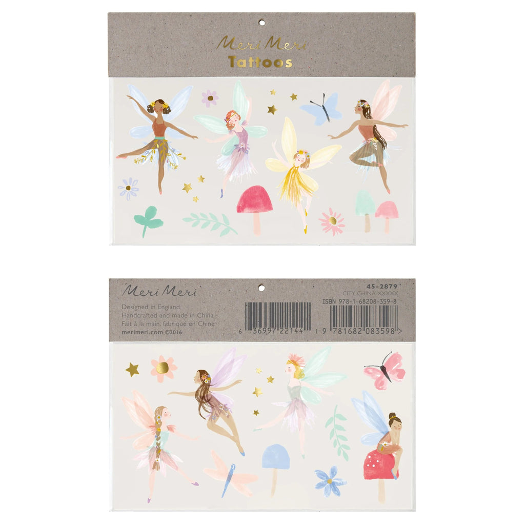 Meri Meri: Fairy Temporary Tattoos - Acorn & Pip_Meri Meri