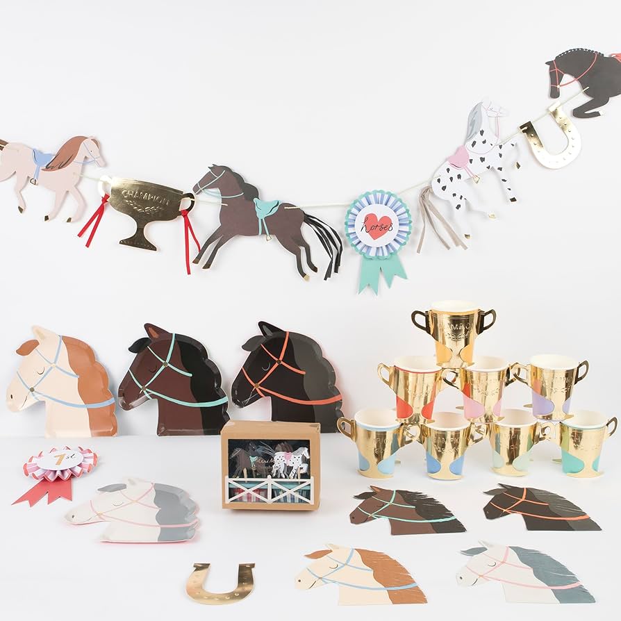 Meri Meri: Horse Capcake Kit - Acorn & Pip_Meri Meri