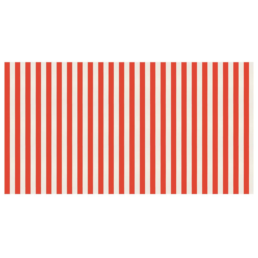 Meri Meri: Red Striped Tablecloth - Acorn & Pip_Meri Meri