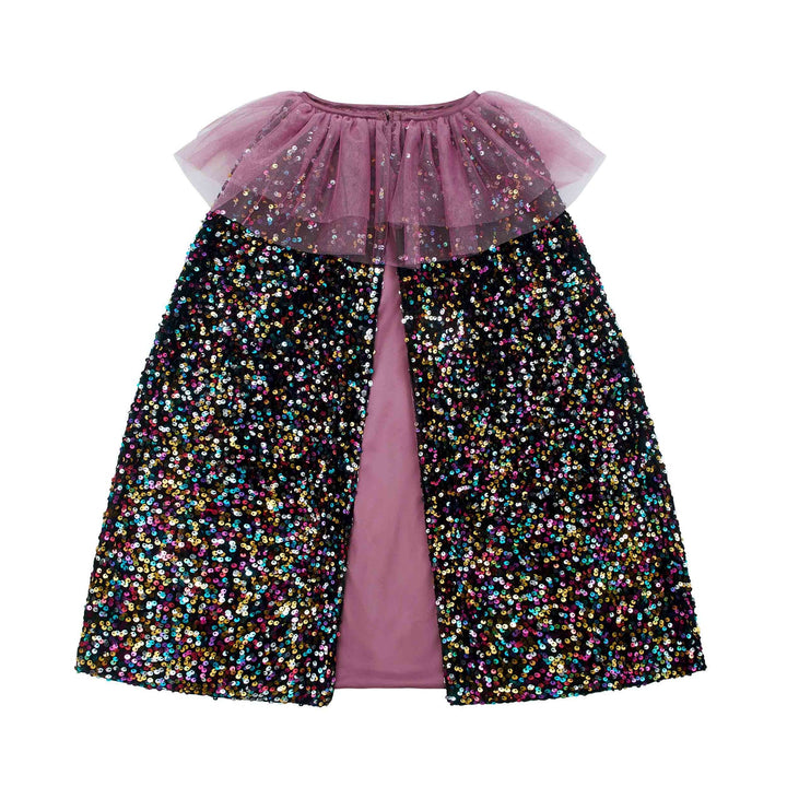 Mimi & Lula Ruffle Dazzle sequin cape