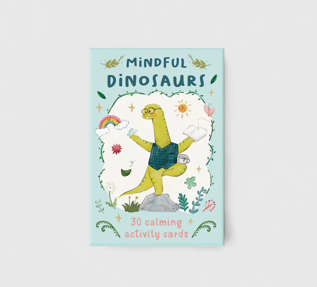 Mindful Dinosaurs: 30 calming activity cards - Acorn & Pip_Bookspeed