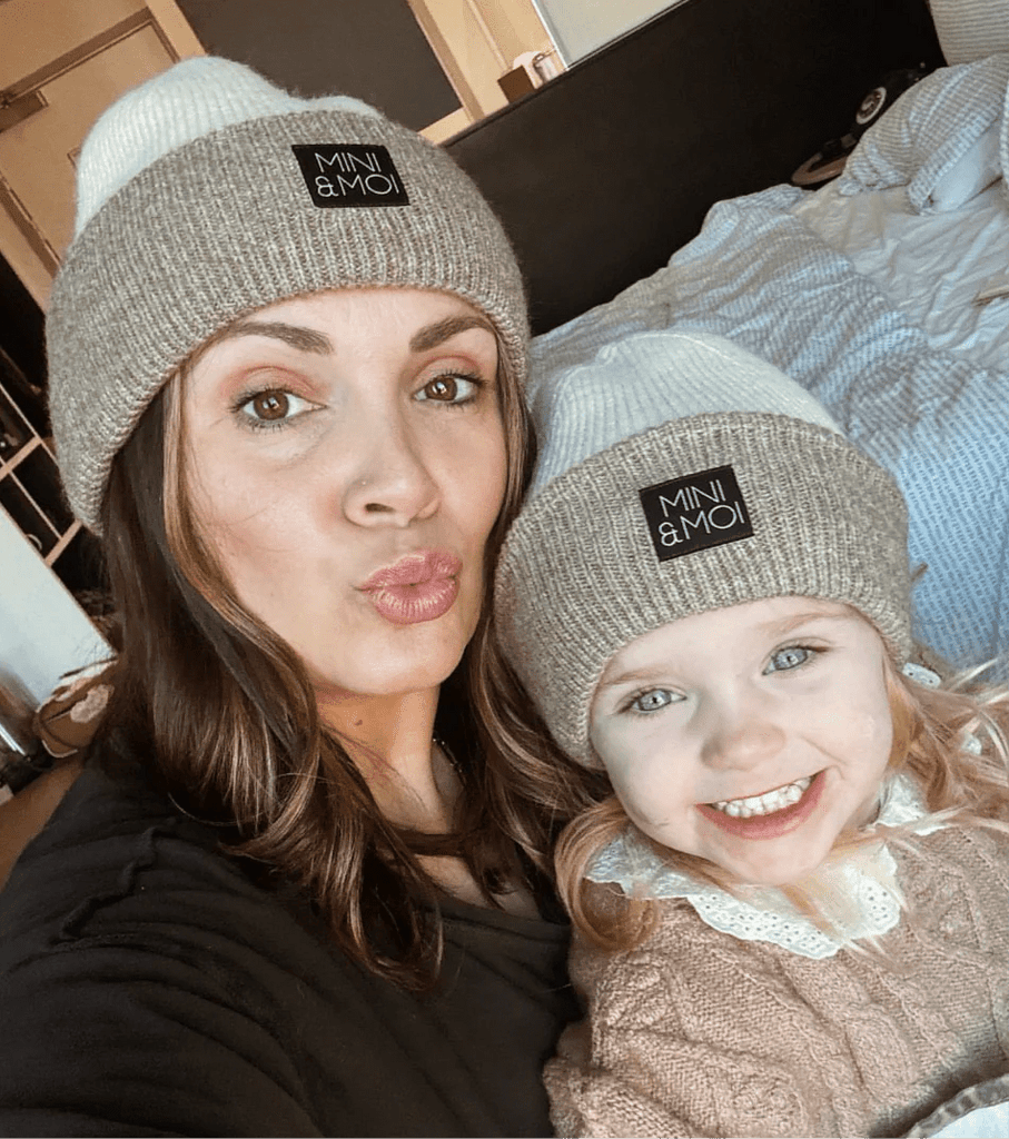 Mini + Moi: Colour Block Knitted Beanie (Adult) - Acorn & Pip_Mini & Moi