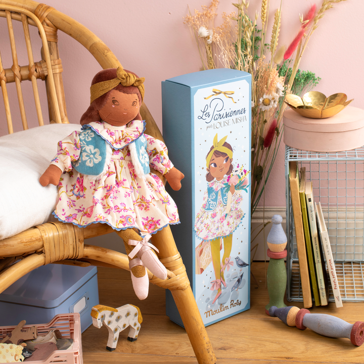 Mademoiselle Cerise doll with gift box