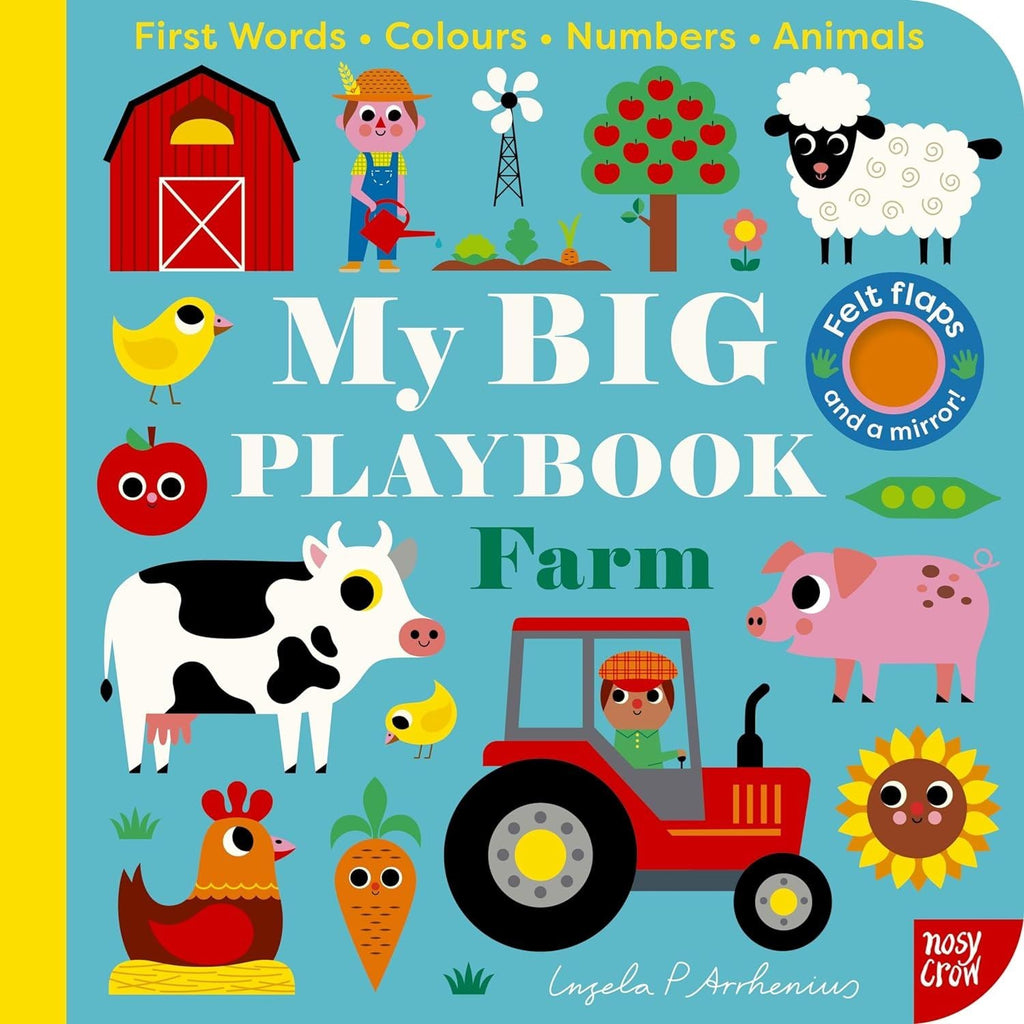 My Big Playbook: Farm (Felt Flaps) - Acorn & Pip_Bookspeed