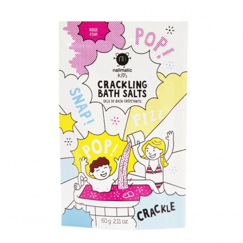 Nailmatic Crackling Bath Salts - Pink - Acorn & Pip_Nailmatic