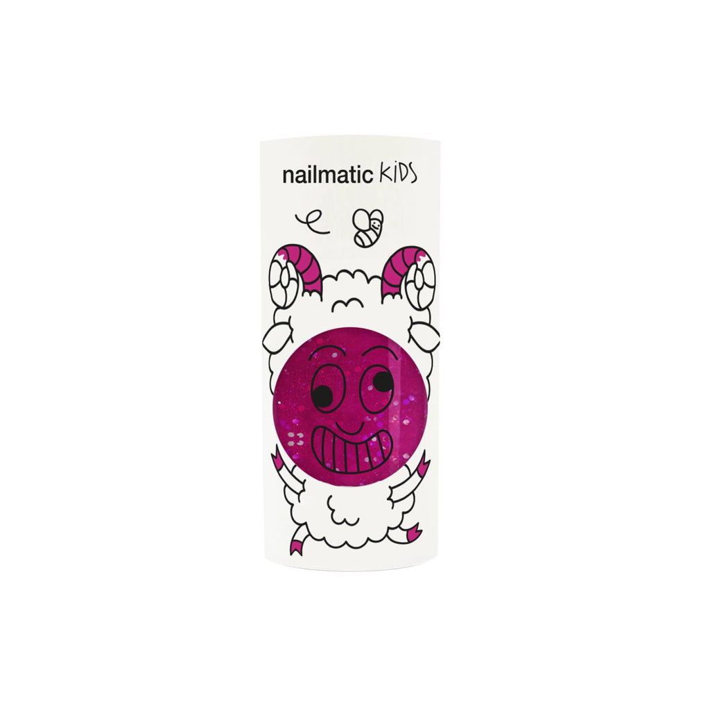 Nailmatic Polish - Sheepy Raspberry Glitter - Acorn & Pip_Nailmatic