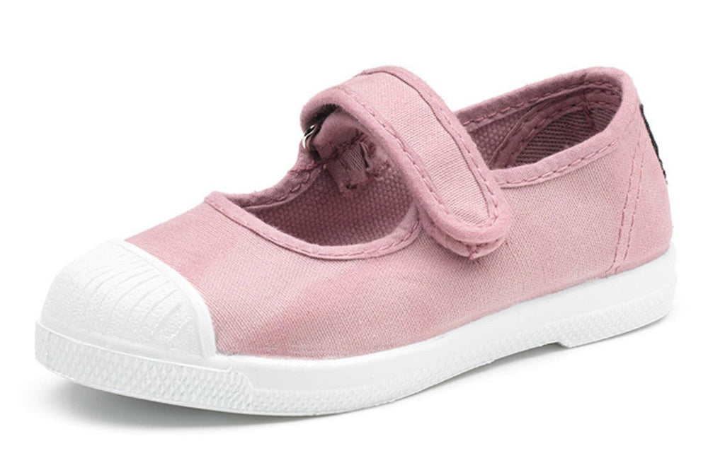 Natural World Eco: Kids Mary Jane Sneaker - Pink - Acorn & Pip_Natural World Eco