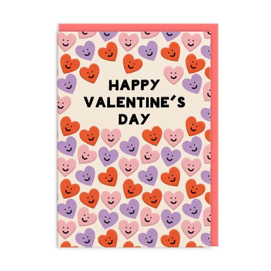 Ohh Deer: Heart Faces Valentines Card - Acorn & Pip_Ohh Deer