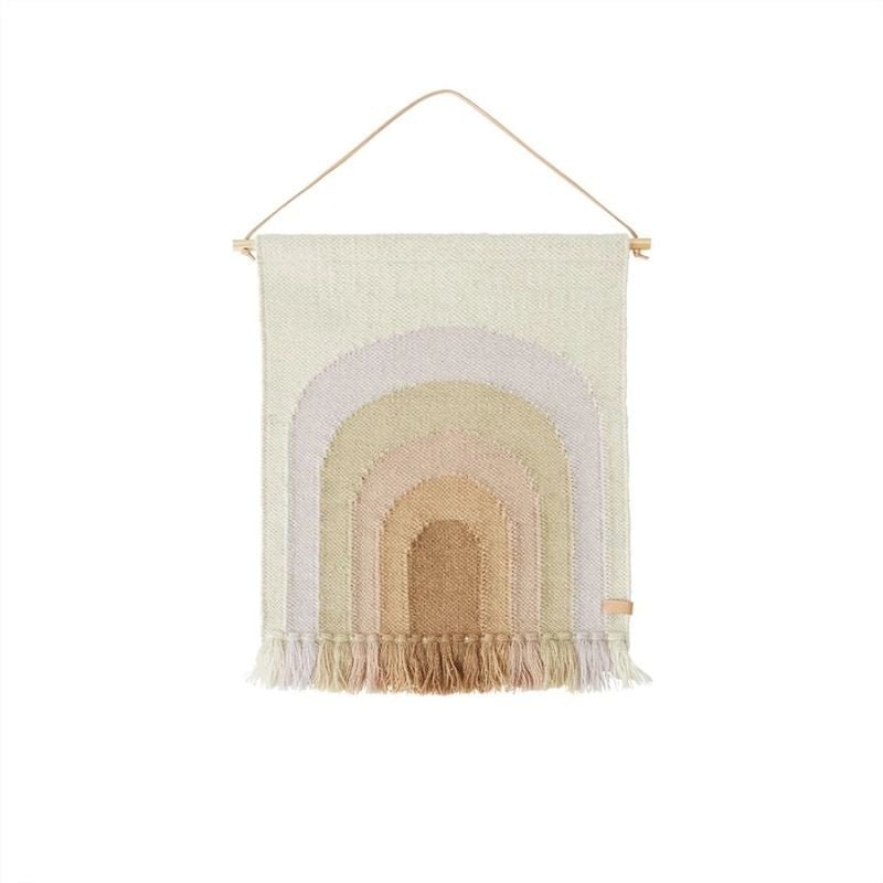 OYOY: Follow The Rainbow Mini Wall Rug - Lavender - Acorn & Pip_OYOY