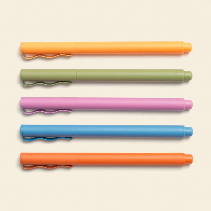 Papier High Energy fineliner pens set of five