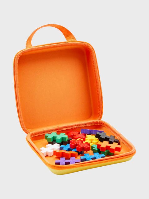 Plus Plus: BIG Yellow Travelcase - 15 pcs - Acorn & Pip_Plus Plus