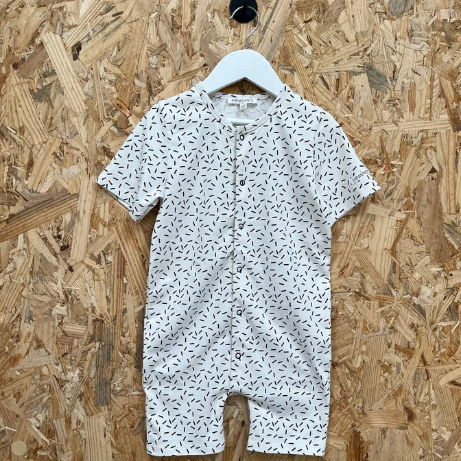 Mini & Moi: Speckle Print Kids Romper - Kids Clothing for Babies at Acorn & Pip
