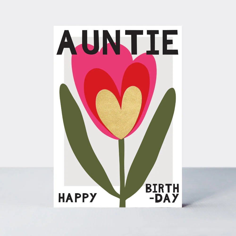 Rachel Ellen Designs: Aunty Happy Birthday Card - Acorn & Pip_Rachel Ellen Designs