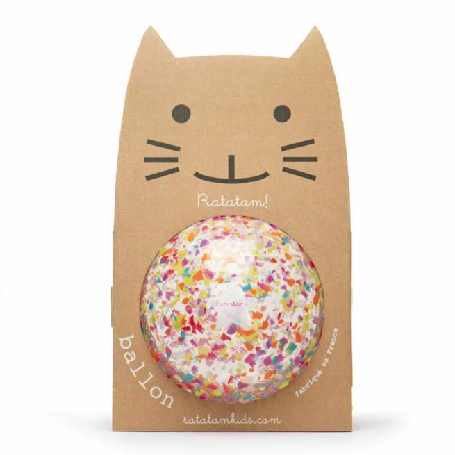 Ratatam: Multico Confetti Balloon - Acorn & Pip_Ratatam Kids