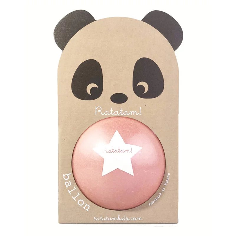Ratatam: Pink Panda Ball (12cm) - Acorn & Pip_Ratatam Kids