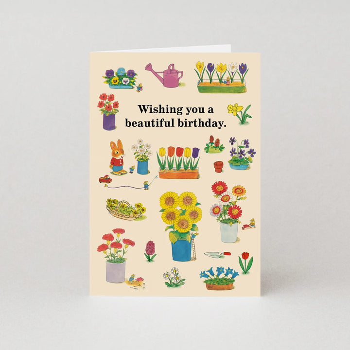 Richard Scarry Beautiful Birthday card